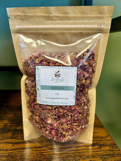 Red Rose Petals 1oz - Tree of Life