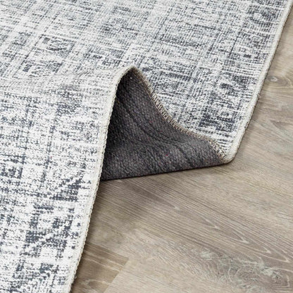 Barny Gray Blue Washable Rug - Clearance - Tree of Life