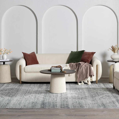 Barny Gray Blue Washable Rug - Clearance - Tree of Life