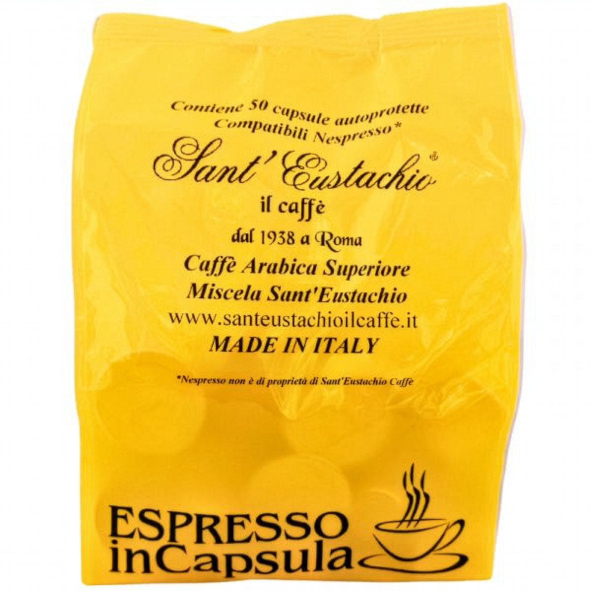 Sant'Eustachio Coffee Nespresso Capsules 50ct - Tree of Life