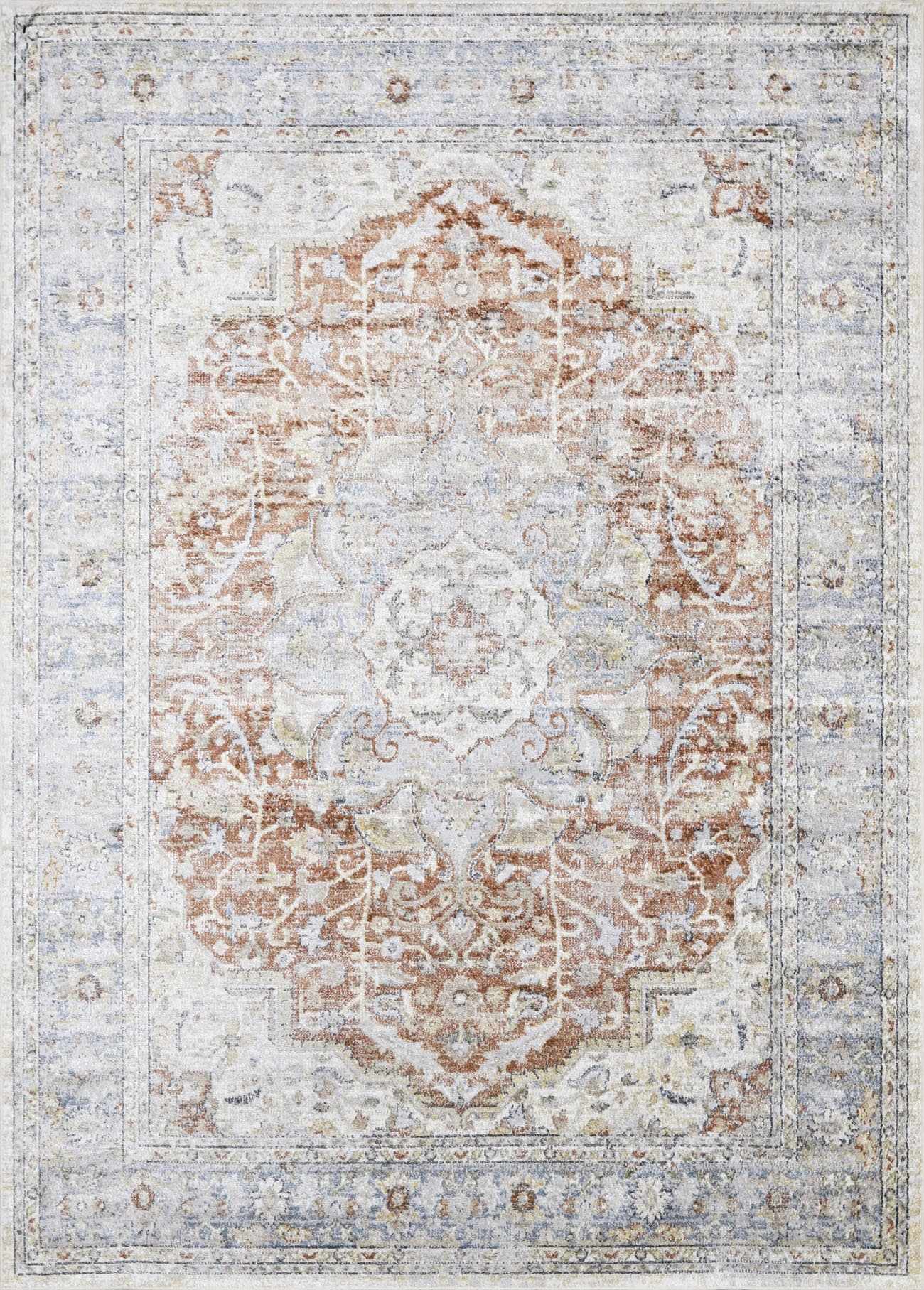 Emke Flat Pile Washable Rug - Clearance - Tree of Life