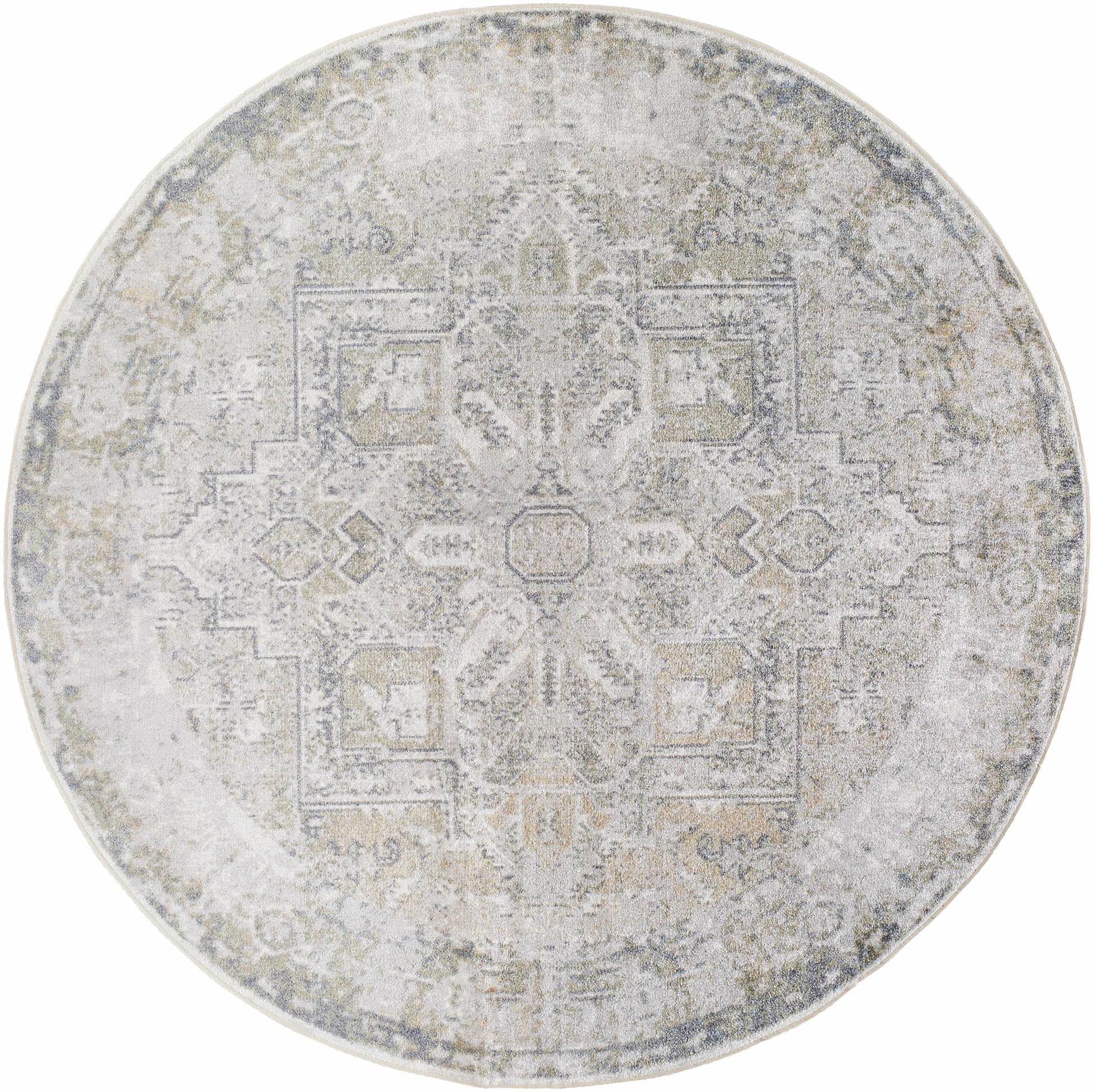 Hera Olive Boutique Washable Rug - Tree of Life