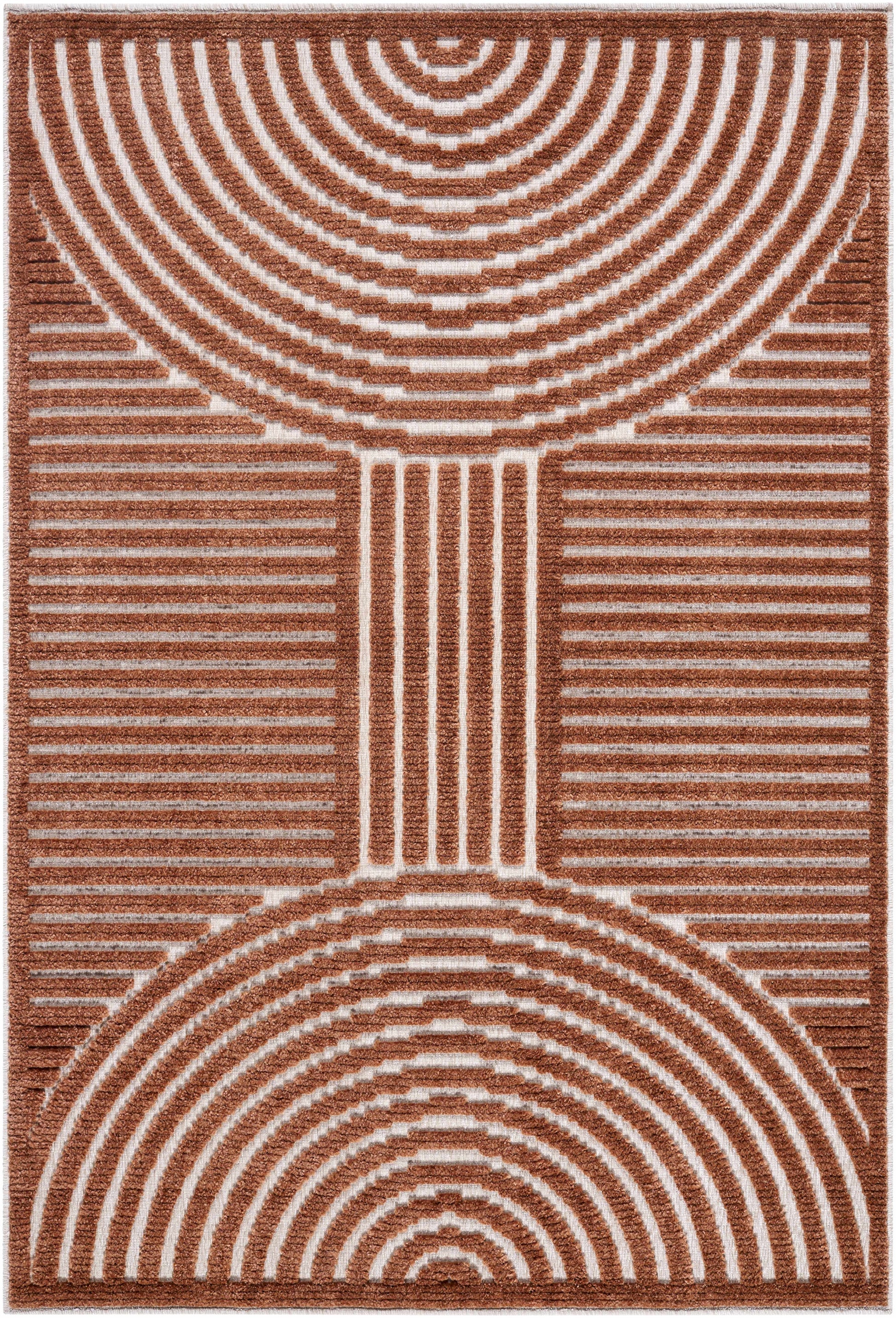 Deron Brown Washable Area Rug - Tree of Life
