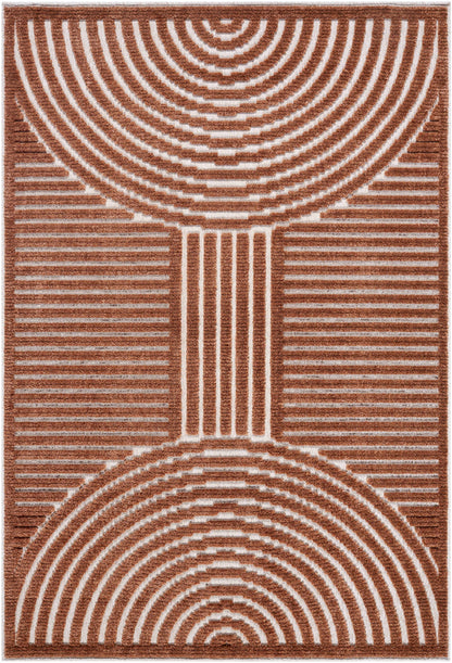 Deron Brown Washable Area Rug - Tree of Life