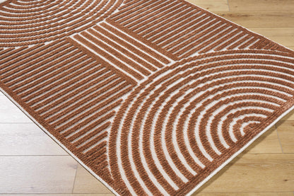 Deron Brown Washable Area Rug - Tree of Life