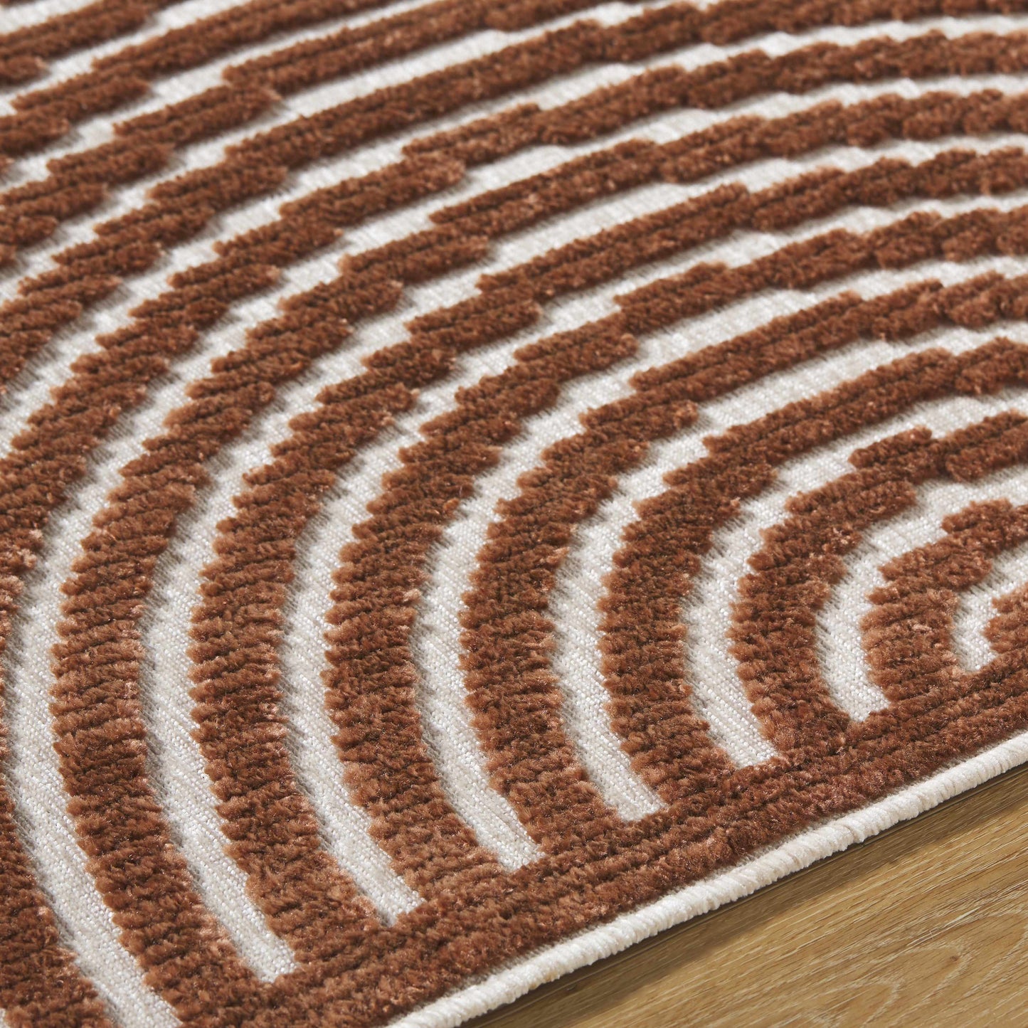 Deron Brown Washable Area Rug - Tree of Life