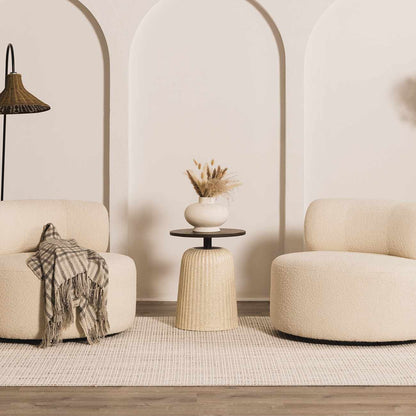 Gowan Cream Area Rug - Tree of Life