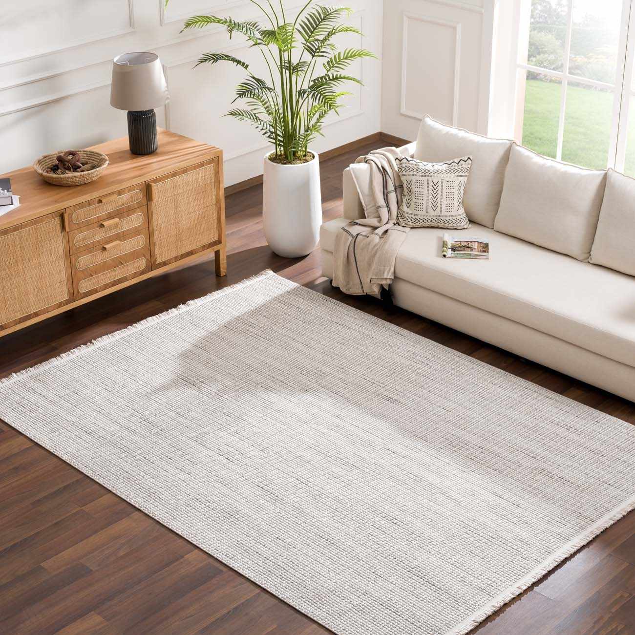 Gowan Cream Area Rug - Tree of Life