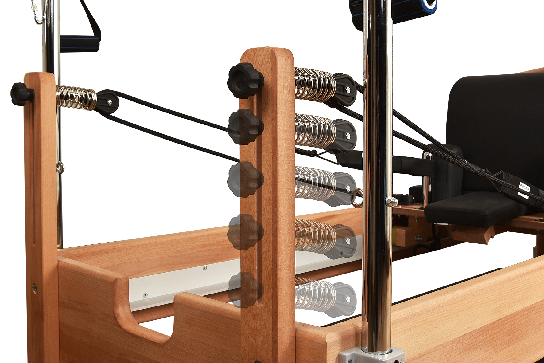 Private Pilates Premium Wood Reformer-Tower Bundle - Tree of Life