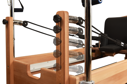 Private Pilates Premium Wood Reformer-Tower Bundle - Tree of Life