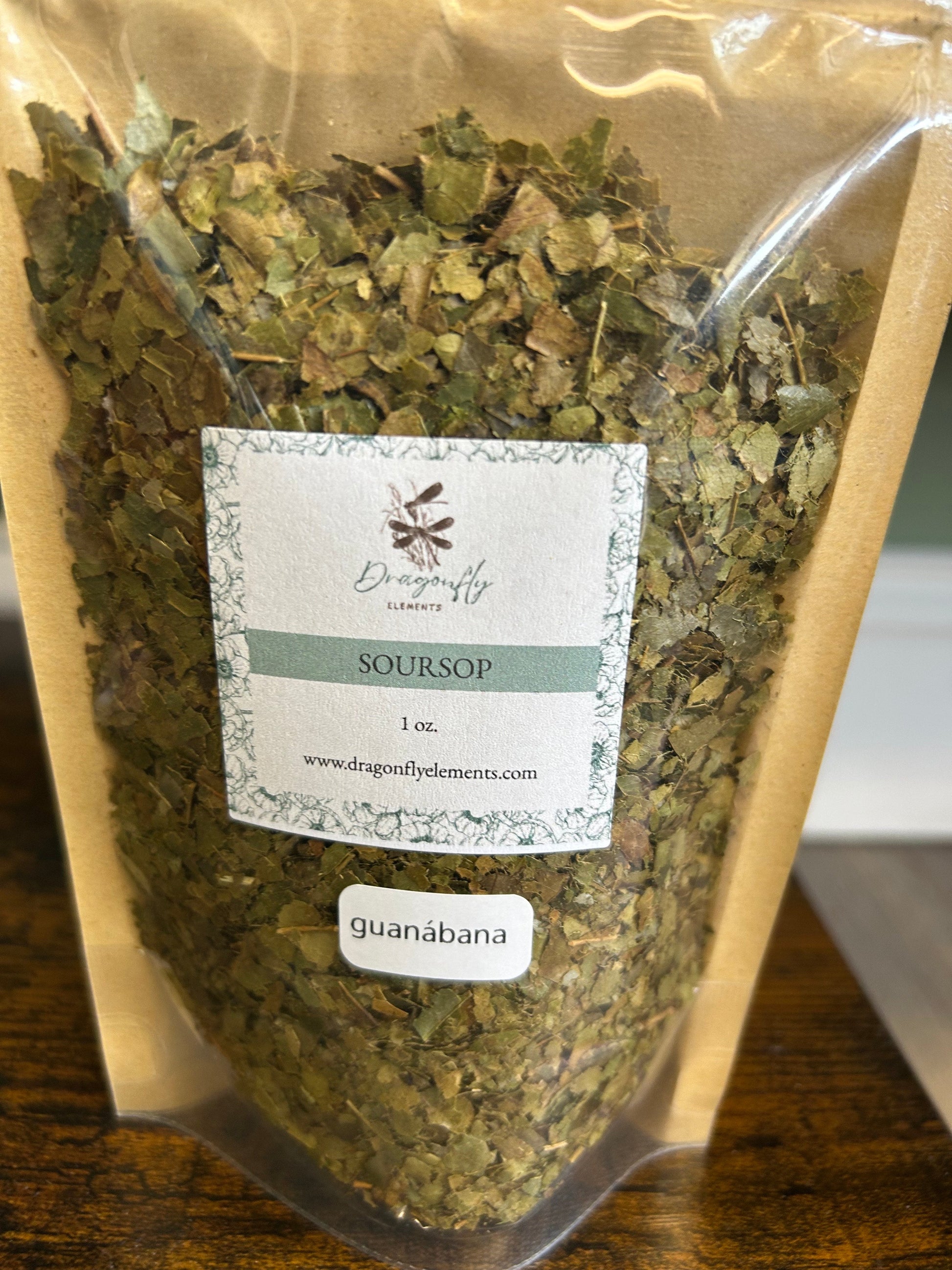 Organic Soursop Leaf Coarse Cut - Tree of Life