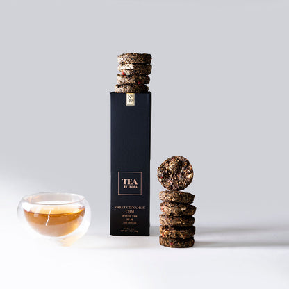 Sweet Cinnamon Chai No. 40 – Spiced Probiotic White Tea Discs - Tree of Life