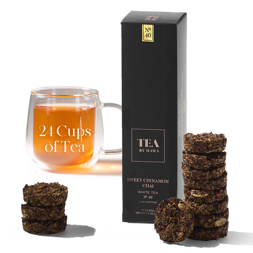 Sweet Cinnamon Chai No. 40 – Spiced Probiotic White Tea Discs - Tree of Life