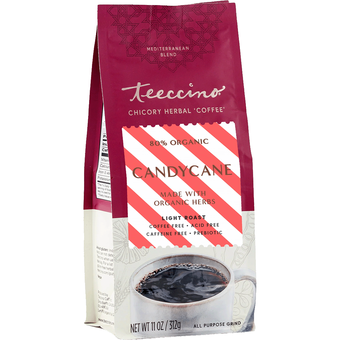 Candy Cane Chicory Herbal Coffee - Tree of Life