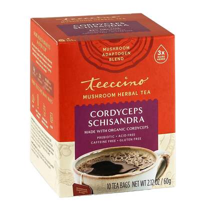 Cordyceps Schisandra Cinnamon Berry Mushroom Herbal Tea - Tree of Life