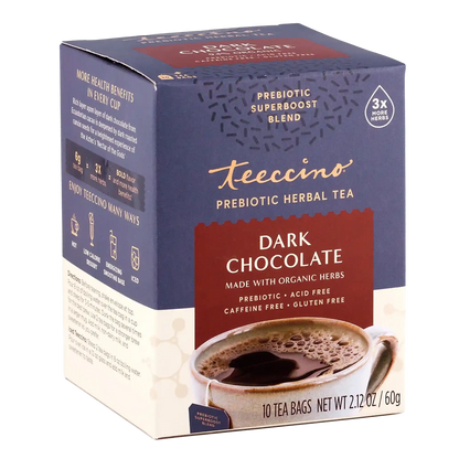 Dark Chocolate Prebiotic SuperBoost Herbal Tea - Tree of Life