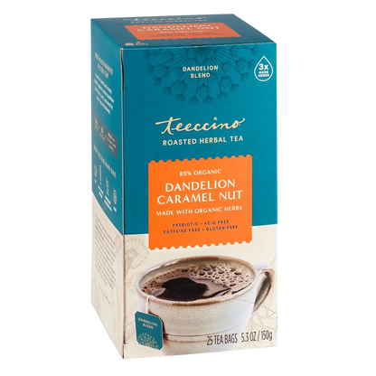 Dandelion Caramel Nut Roasted Herbal Tea - Tree of Life