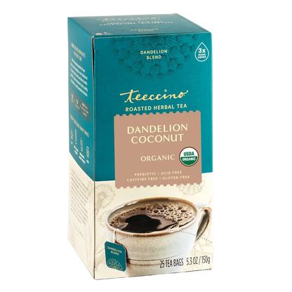 Dandelion Coconut Roasted Herbal Tea - Tree of Life