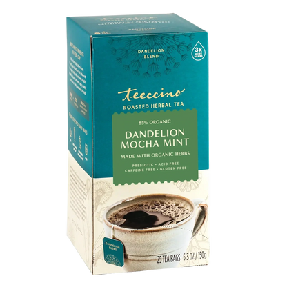 Dandelion Mocha Mint Roasted Herbal Tea - Tree of Life