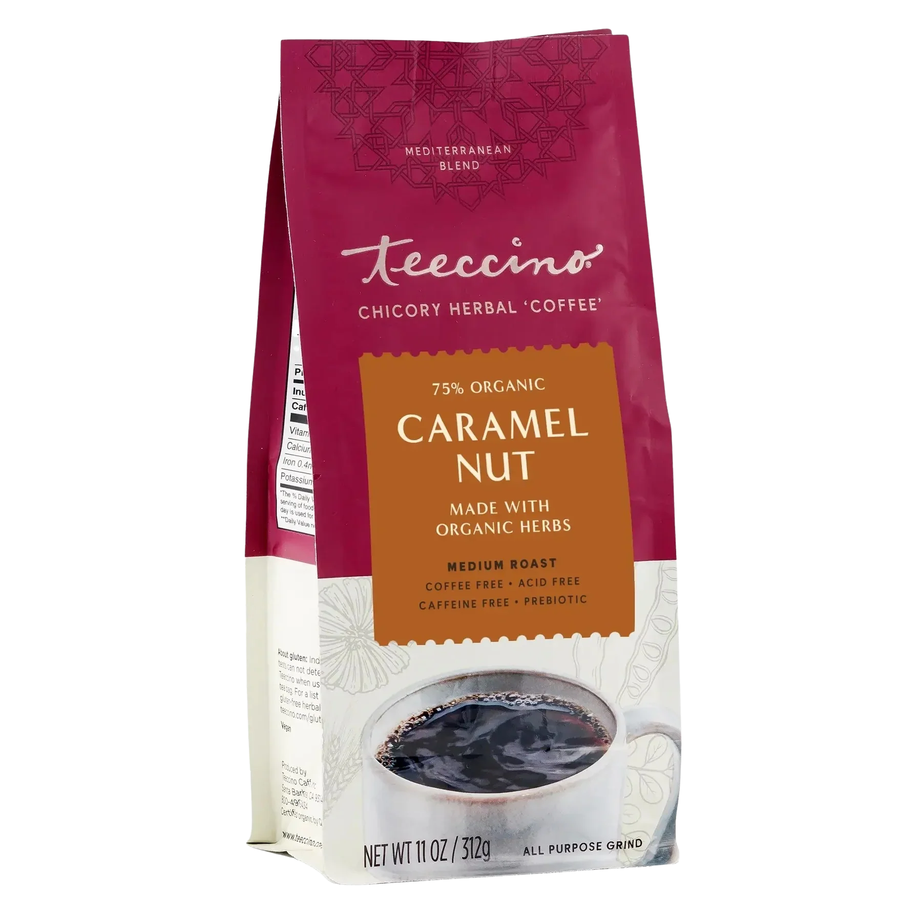 Caramel Nut Chicory Herbal Coffee - Tree of Life