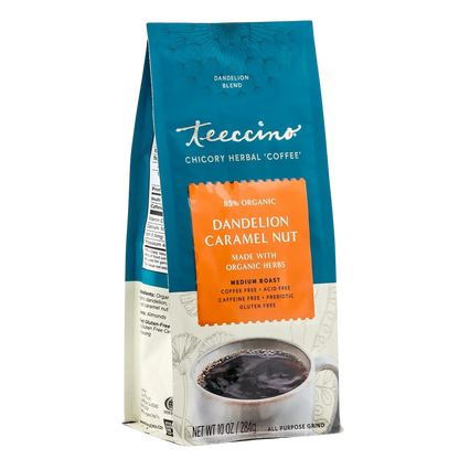 Dandelion Caramel Nut Chicory Herbal Coffee - Tree of Life