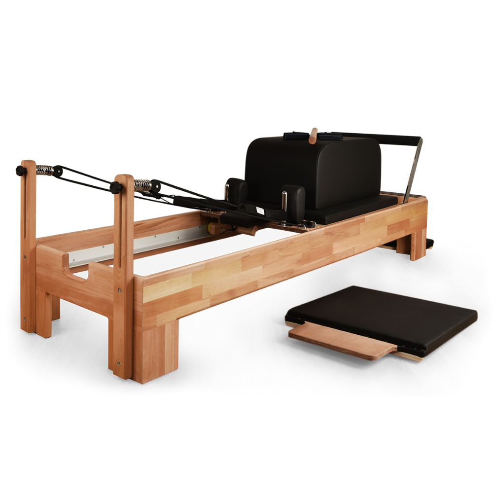 Private Pilates Premium Wood Reformer Bundle - Tree of Life