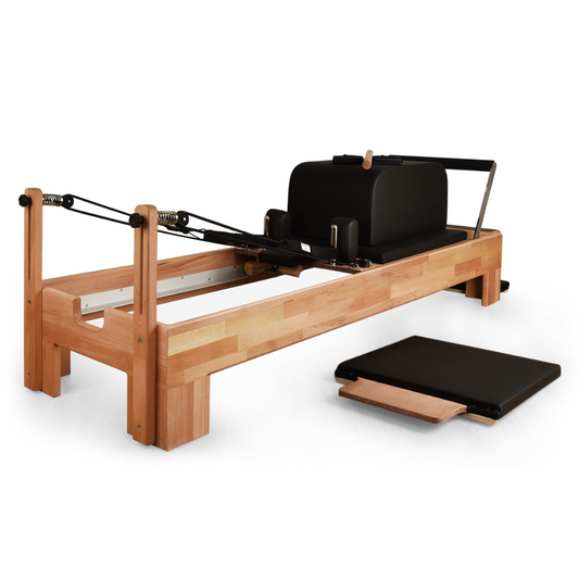 Private Pilates Premium Wood Reformer Bundle - Tree of Life