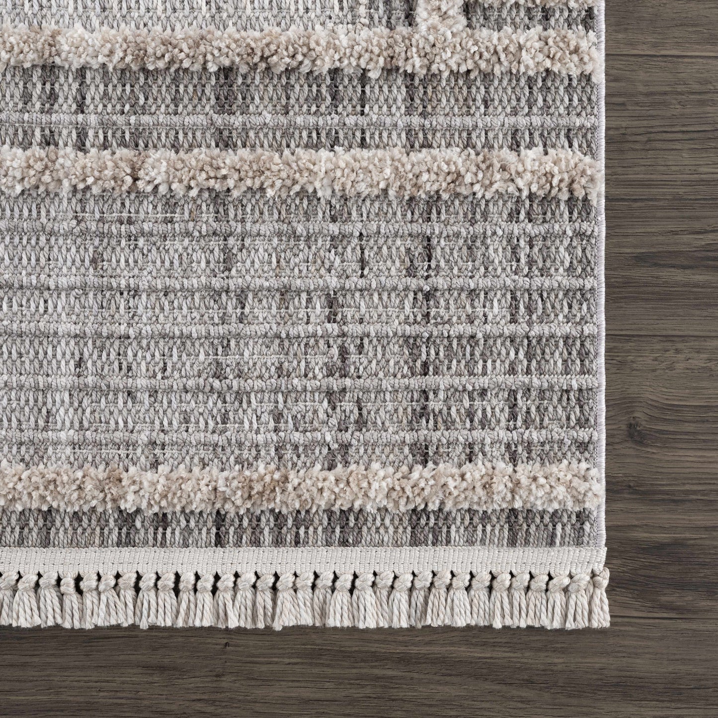 Amaga High-Low Rustic Rug - Tree of Life