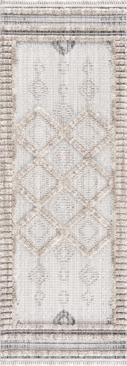Amaga High-Low Rustic Rug - Tree of Life