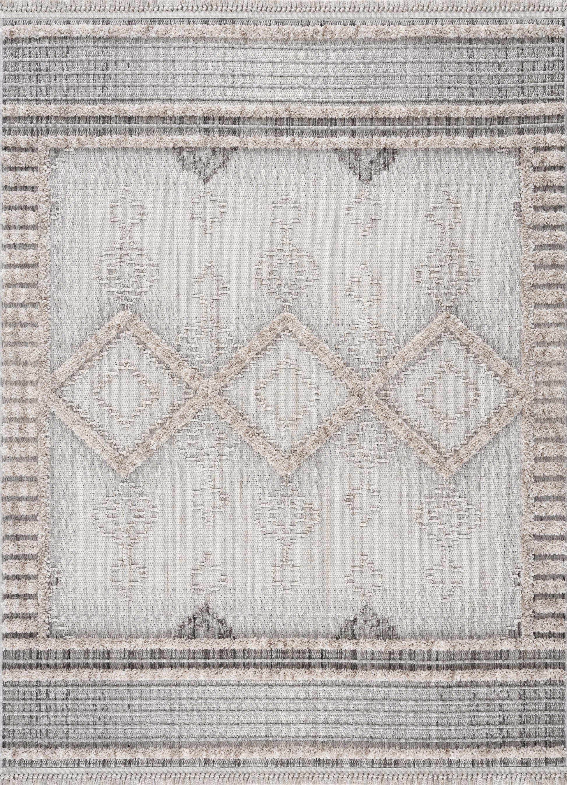 Amaga High-Low Rustic Rug - Tree of Life
