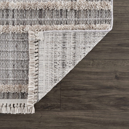 Amaga High-Low Rustic Rug - Tree of Life