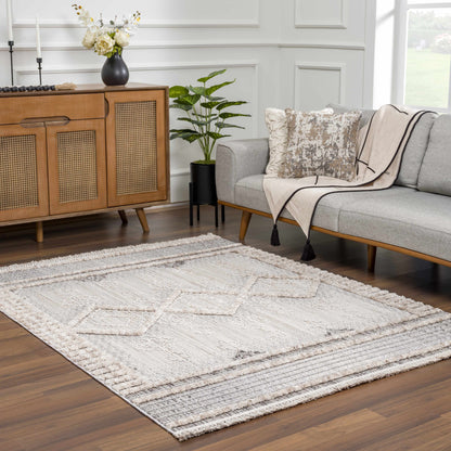 Amaga High-Low Rustic Rug - Tree of Life
