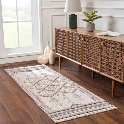 Amaga High-Low Rustic Rug - Tree of Life