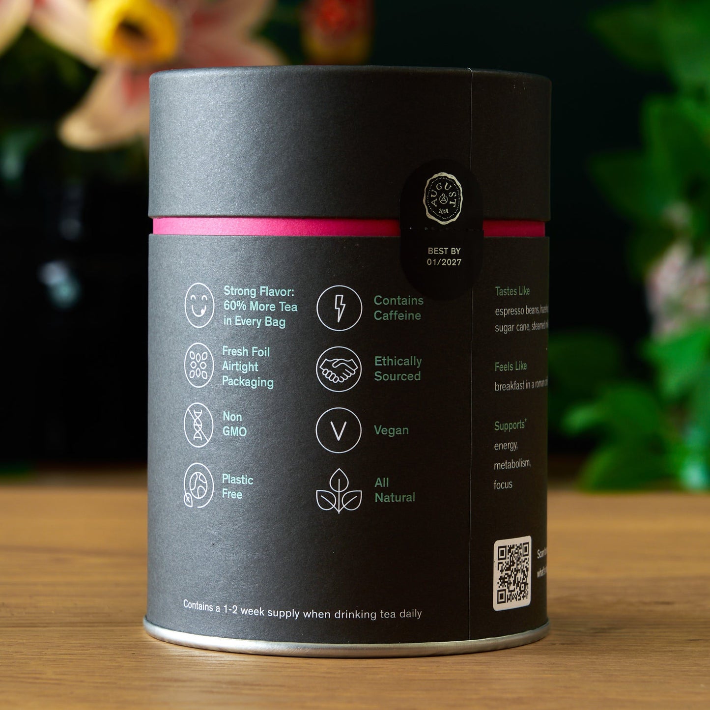 Jet Black - Roasty Coffee Black Tea - 15 Tea Bags - Tree of Life