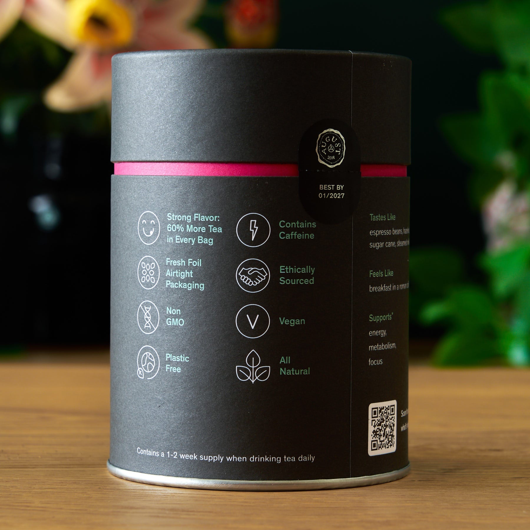 Jet Black - Roasty Coffee Black Tea - 15 Tea Bags - Tree of Life