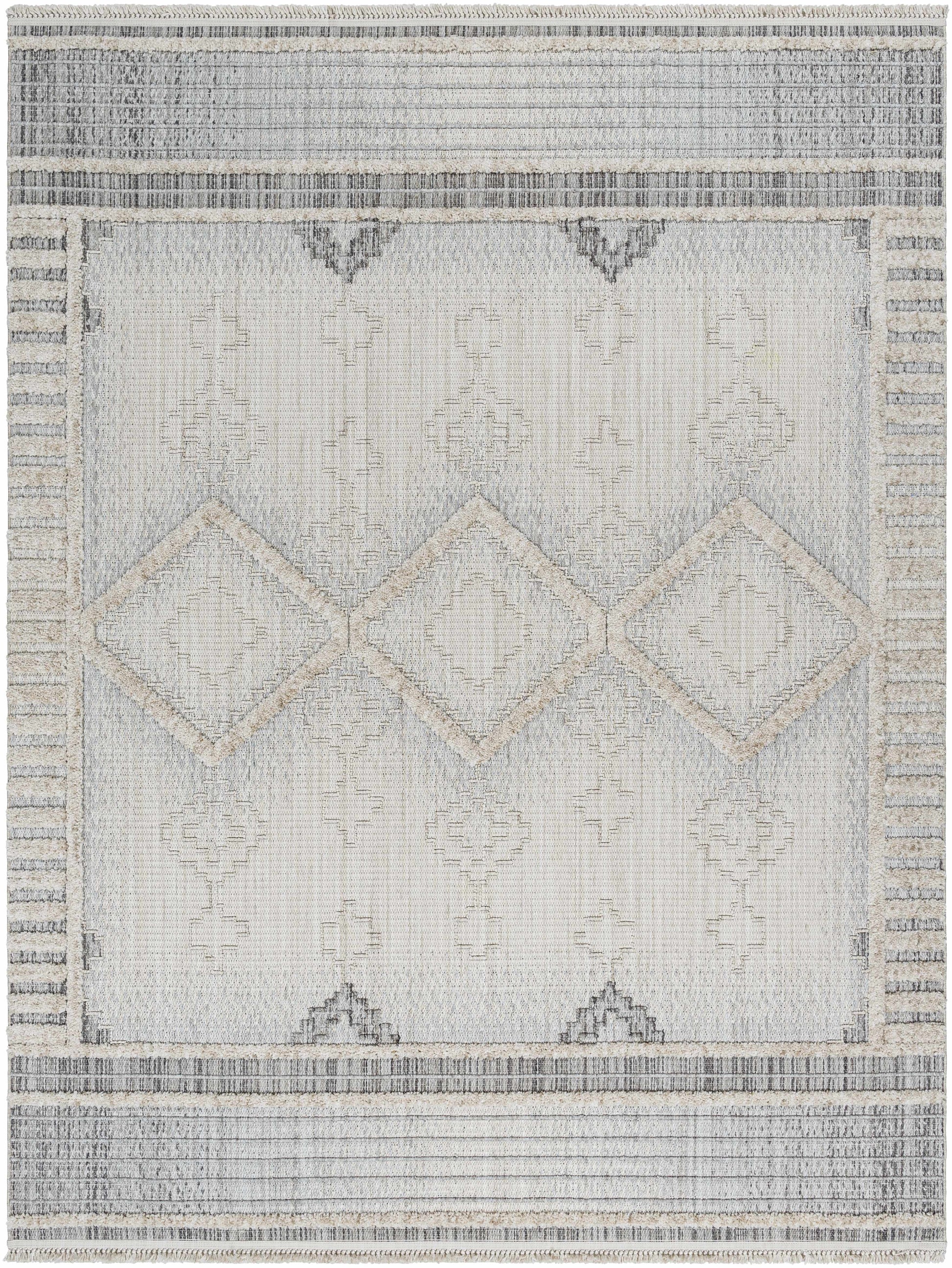Amaga High-Low Rustic Rug - Tree of Life