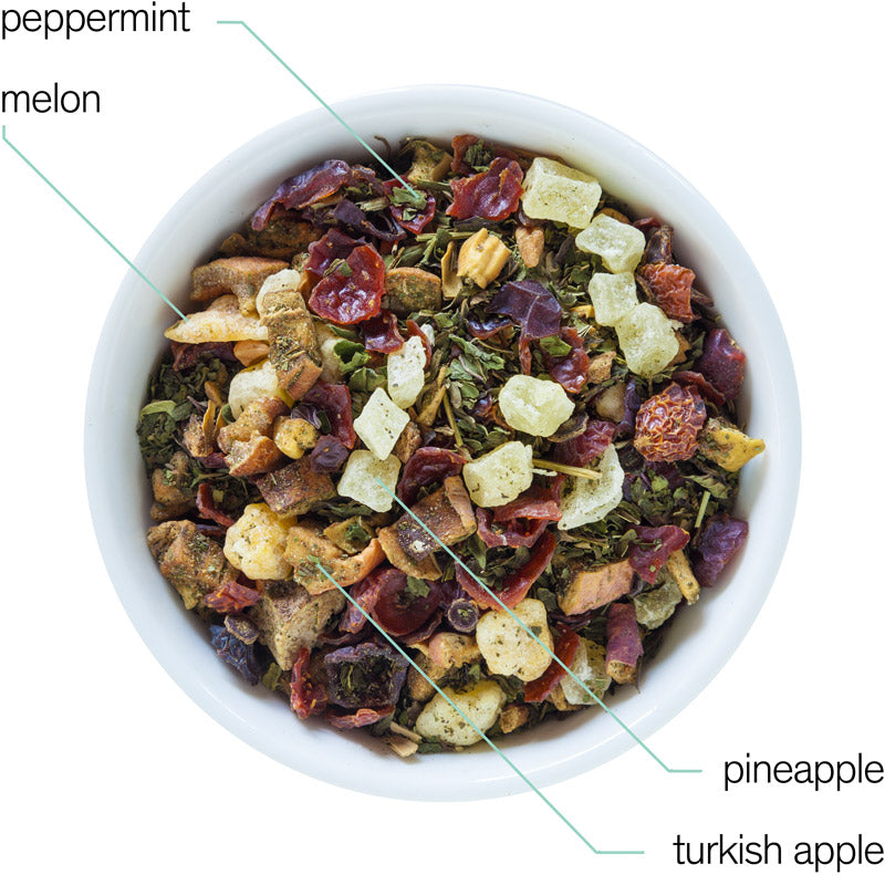 Capri - Honeydew Melon Mint Tea (Caffeine Free) - Tree of Life