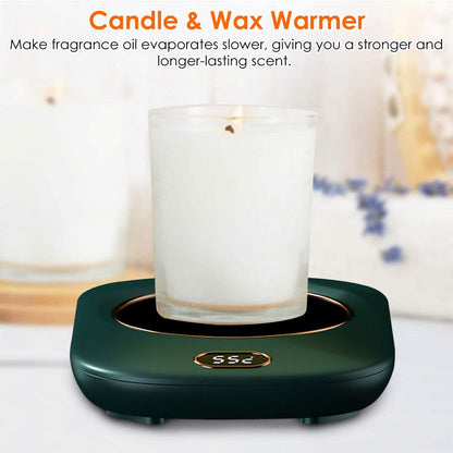 Auto Shut Off USB Coffee Mug Heating Plate with 3 Temperature Setting - Tree of Life