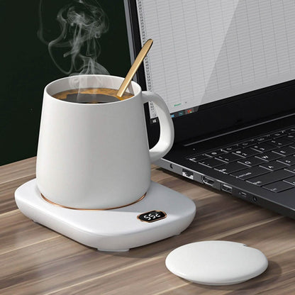 Auto Shut Off USB Coffee Mug Heating Plate with 3 Temperature Setting - Tree of Life