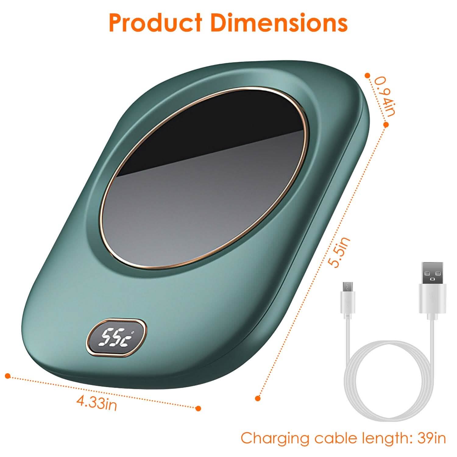 Auto Shut Off USB Coffee Mug Heating Plate with 3 Temperature Setting - Tree of Life