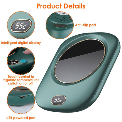 Auto Shut Off USB Coffee Mug Heating Plate with 3 Temperature Setting - Tree of Life