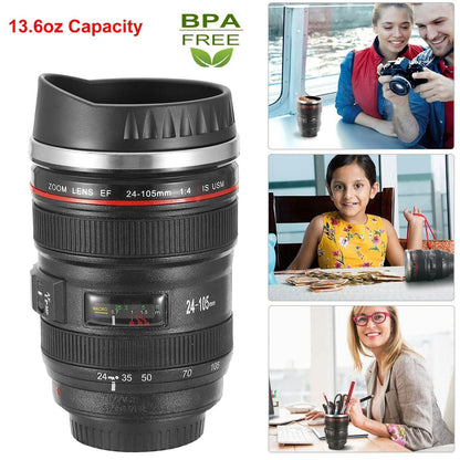 Camera Lens Coffee Mug Cup 13.6oz - Tree of Life