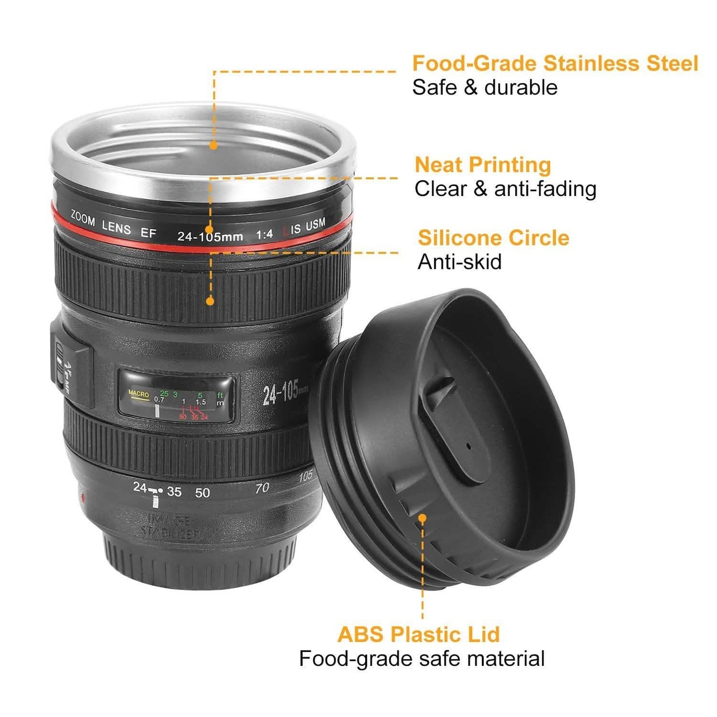 Camera Lens Coffee Mug Cup 13.6oz - Tree of Life