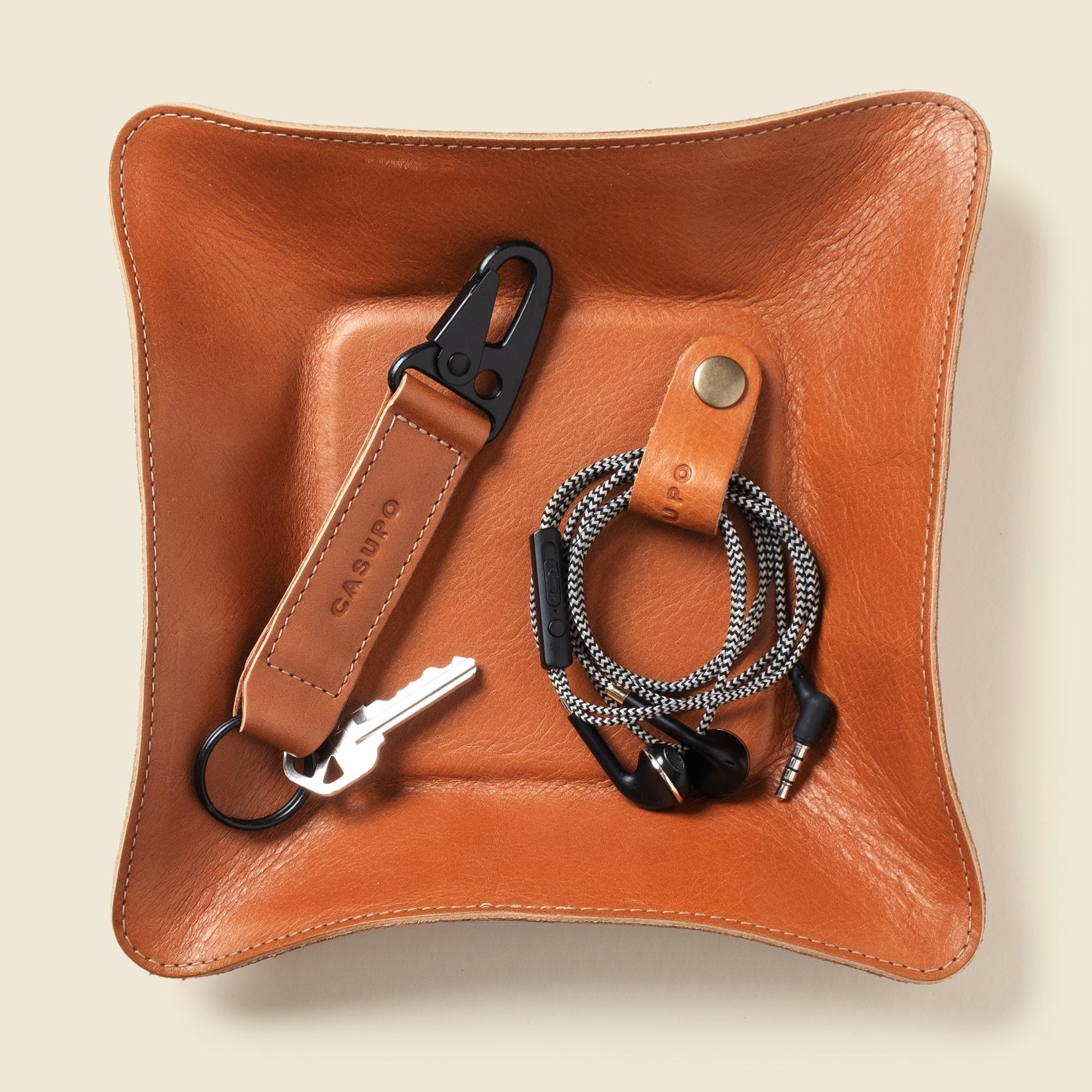 Travel valet tray - Natural - Tree of Life