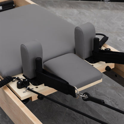 Classic Professional Solid Wood Pilates Reformer - Tree of Life