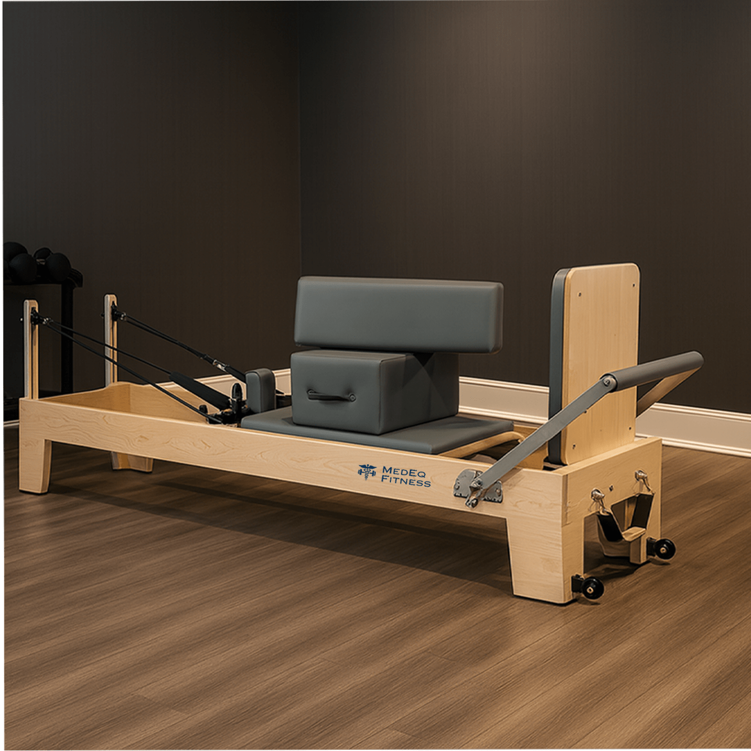 Classic Professional Solid Wood Pilates Reformer - Tree of Life