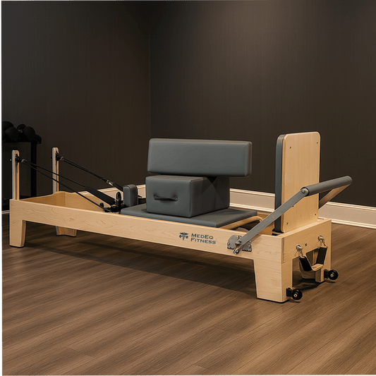 Classic Professional Solid Wood Pilates Reformer - Tree of Life