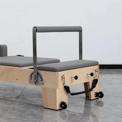 Classic Professional Solid Wood Pilates Reformer - Tree of Life
