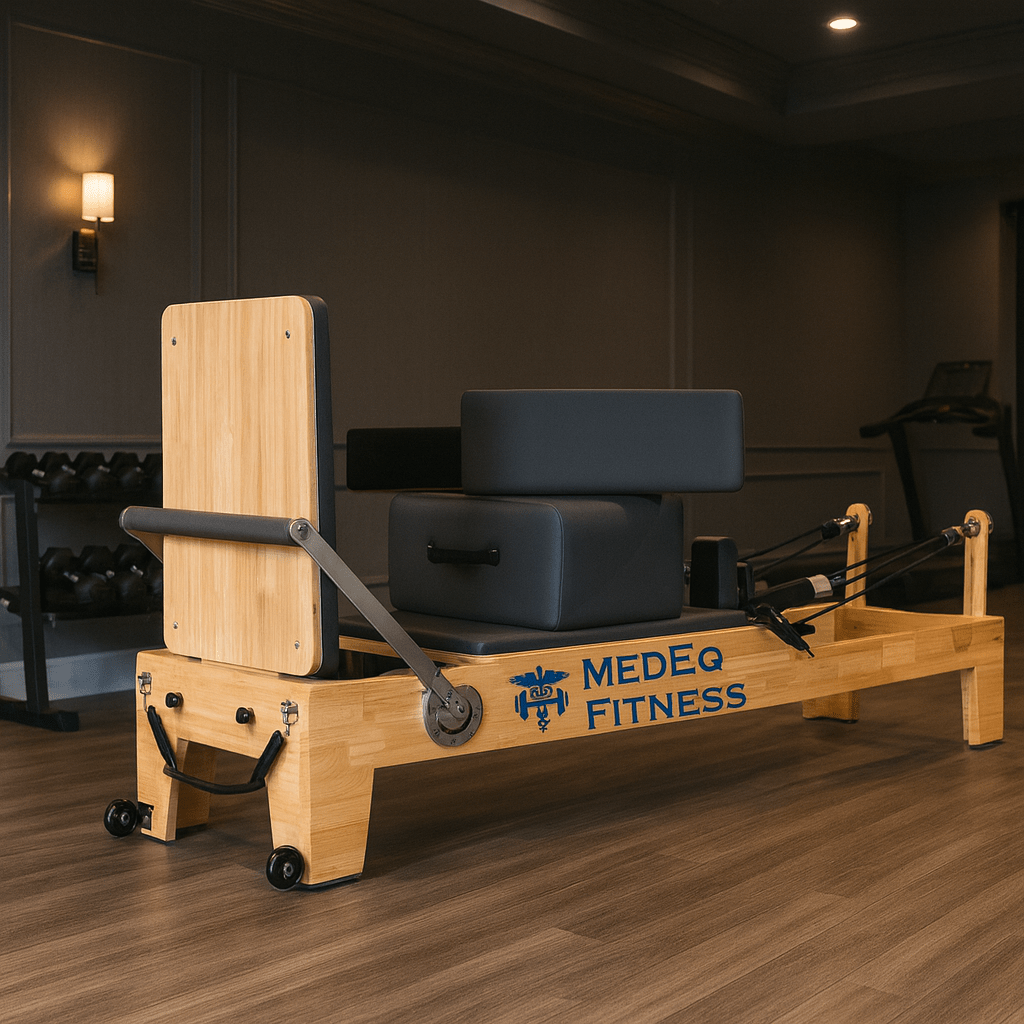 Classic Professional Solid Wood Pilates Reformer - Tree of Life