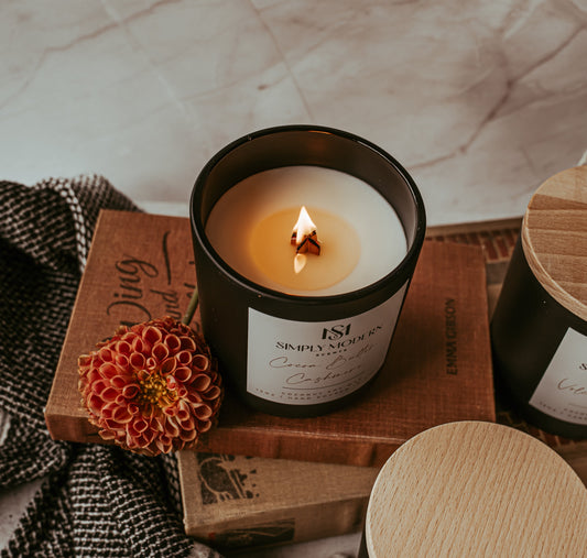 Cocoa Butter Cashmere | Wood-Wick Coconut Soy Wax Candle - Tree of Life